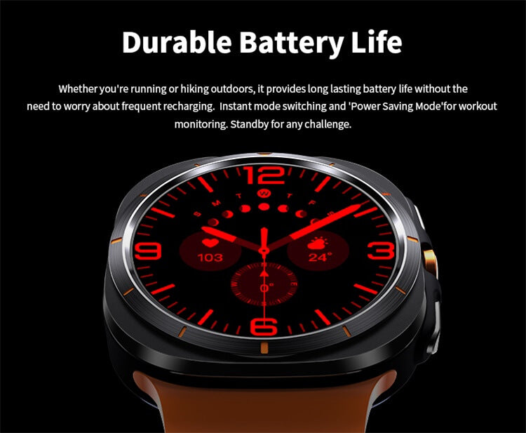 Tf7 Ultra Metal Body Smart Watch
